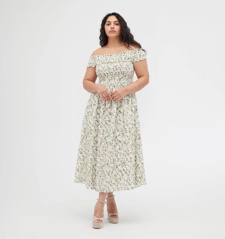 Midi dresses with tiered skirts for a bohemian festival look The Marguerite Nap Dress - Sand Basketweave Vine Midi dresses with tiered skirts for a bohemian festival look The Marguerite Nap Dress - Sand Basketweave Vine
