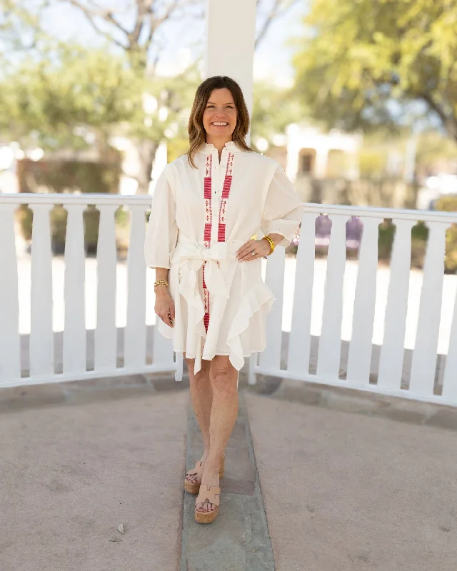 Mini dresses with embroidered details for a unique touch Circus Mini Dress