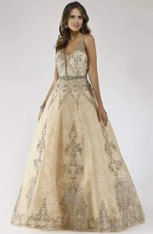 Wedding dresses with a bateau neckline for a classic shape Lara Dresses Sleeveless Long Prom Dress 29682 Wedding dresses with a bateau neckline for a classic shape Lara Dresses Sleeveless Long Prom Dress 29682