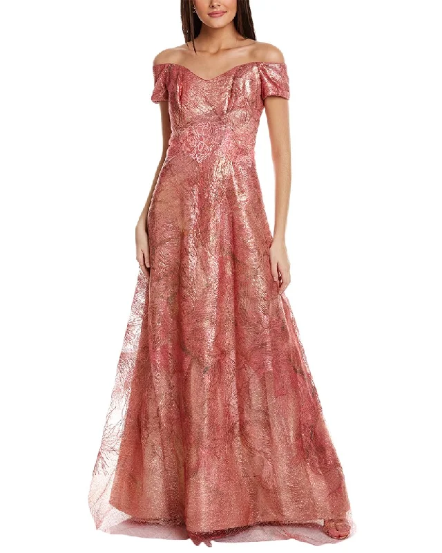 Printed Abstract Women Dress for a Modern and Artistic Appeal Printed Abstract Women Dress for a Modern and Artistic Appeal Rene Ruiz Embroidered A-Line Gown