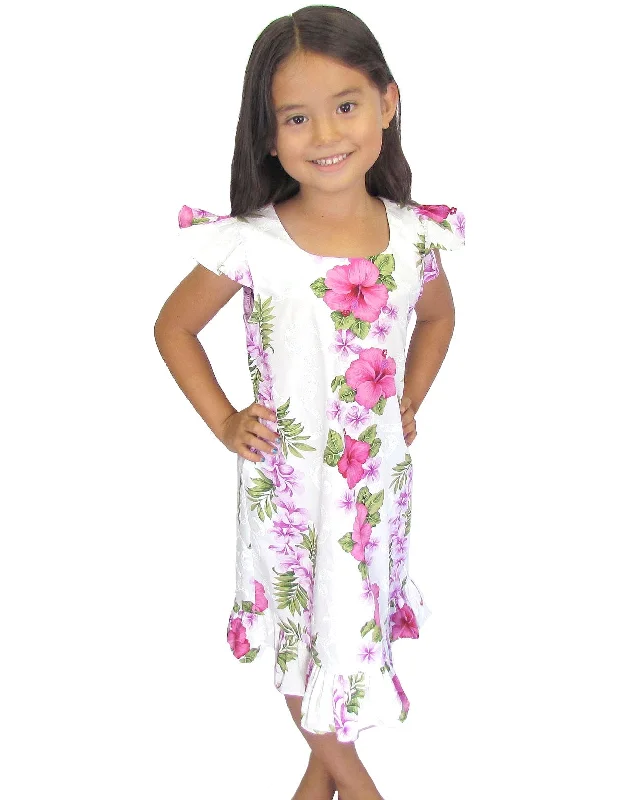 Girl's Hawaiian Dress Big Island