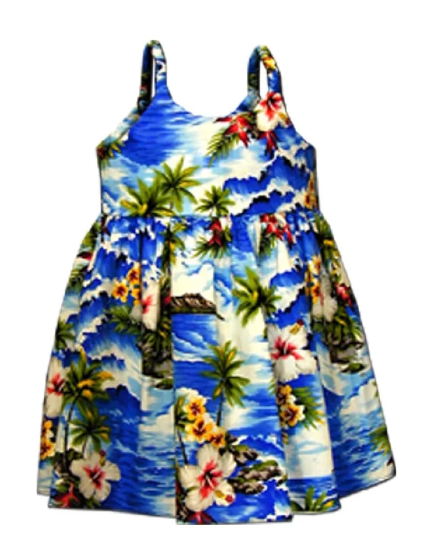 Hookipa Hibiscus Girls Flower Sundress